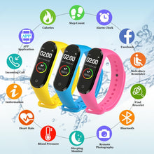 Load image into Gallery viewer, M4 Smart Tracker Pedometer Waterproof Smart Watch ( FREE SHIPPING + DISCOUNT 50% )
