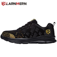 Load image into Gallery viewer, LARNMERN MENS STEEL TOE WORK SHOES INDESTRUCTIBLE CONSTRUCTION SNEAKERS