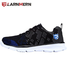 Load image into Gallery viewer, LARNMERN MENS STEEL TOE WORK SHOES INDESTRUCTIBLE CONSTRUCTION SNEAKERS