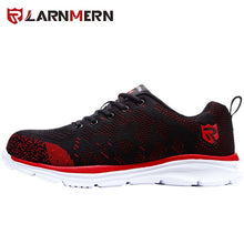 Load image into Gallery viewer, LARNMERN MENS STEEL TOE WORK SHOES INDESTRUCTIBLE CONSTRUCTION SNEAKERS